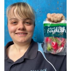 RED RADISHES GROWN IN HOROWHENUA  BAG OF 200Grams
